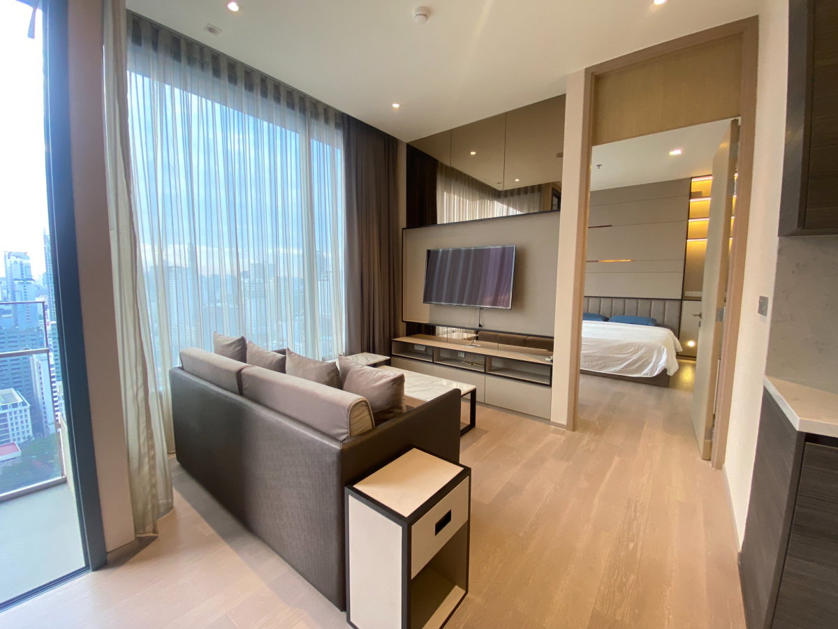 รูป The Esse Asoke - 2 ห้องนอน/ 2 ห้องน้ำ, ชั้น 27, วิวเมือง, ห้องมุม - รูปที่ 4/19
