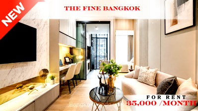 Condos for rent : 🌸✨ Beautiful Condo For Rent 📌 The Fine Bangkok Condominium (Line: @rent2022) | Prime Bangkok Location  ✨ Ready to move in! ✨ 📌 Ref Code: A08620