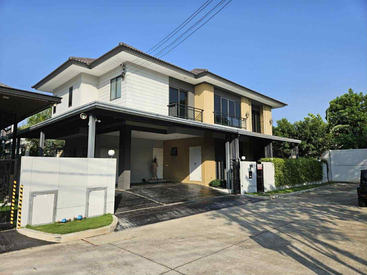 รูป ขายบ้านเดี่ยว 2 ชั้น โครงการชีวารมย์ นครอินทร์ ที่ดิน 83.5 ตารางวา ขายพร้อมเฟอร์นิเจอร์ - รูปที่ 1/17