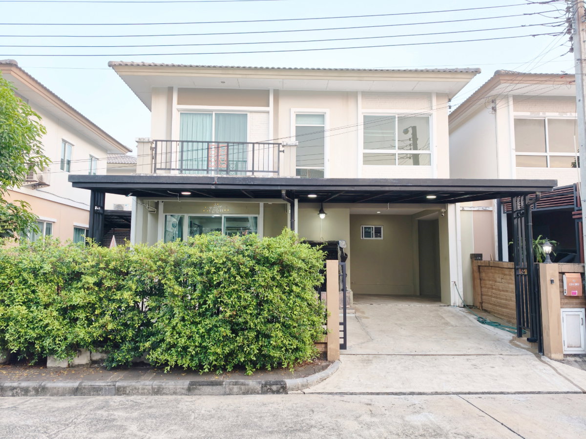 รูป 🏡 ให้เช่าบ้าน โครงการ ภัสสร ไพรด์ ปิ่นเกล้า - วงแหวน บ้านสวย ทำเลดี พร้อมเข้าอยู่✨LINE ID:0639547953 - รูปที่ 1/12