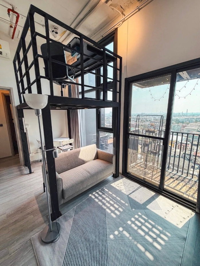 รูป 🔥 Duplex ชั้นลอย ใกล้ BTS ปุณณวิถี – The Line Sukhumvit 101 - รูปที่ 4/7