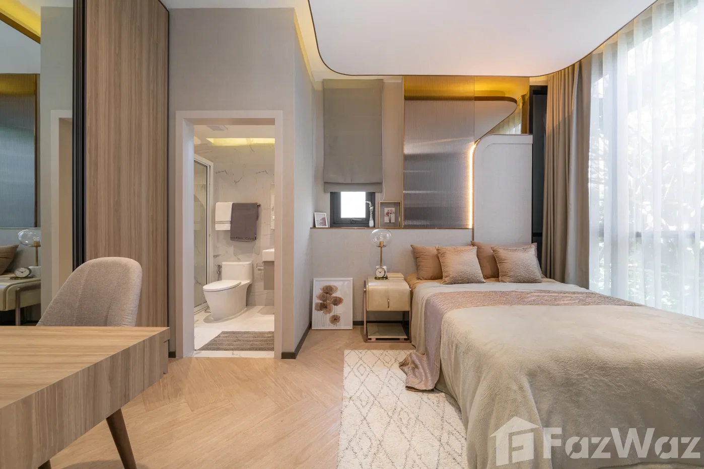 รูป ขาย คอนโด 2 ห้องนอน ในโครงการ ณ รีวา เจริญนคร 2012933 - รูปที่ 4/8