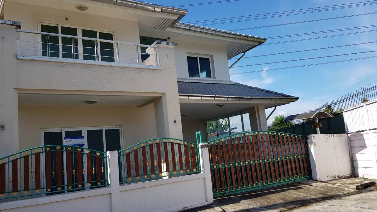 รูป บ้าน 2 ชั้น เนื้อที่ 75.2 ตร.ว.  ม.บ้านงามเจริญ โครงการ 5 พระราม 2-ท่าข้าม - รูปที่ 1/6