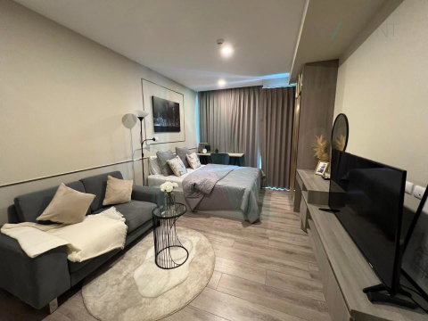 For Rent Condo KNIGHTSBRIDGE COLLAGE SUKHUMVIT 107 Building 1, Floor 20,Studio, Room size 25.00 sqm