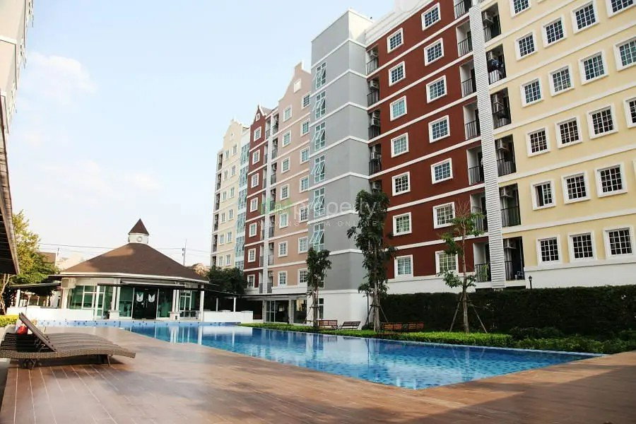 รูป ด่วนหลุดจอง ให้เช่าห้องคอนโด แต่งครบ พร้อมเข้าอยู่ ติดถนนเพชรเกษม ติดสระว่ายน้ำ - รูปที่ 7/9