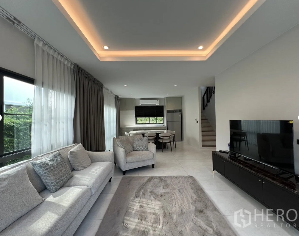 รูป ให้เช่าบ้านเดี่ยว 4 ห้องนอน โครงการ เศรษฐสิริ บางนา กม.10 ตำบลบางพลีใหญ่ อำเภอบางพลี จังหวัดสมุทรปราการ HRE00484 - รูปที่ 3/32