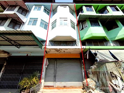 อาคารพาณิชย์ ปทุมธานี : อาคารพาณิชย์ 20 ตร.วา รัตนโกสินทร์ 200 ปี ธัญบุรี ปทุมธานี 3.6M