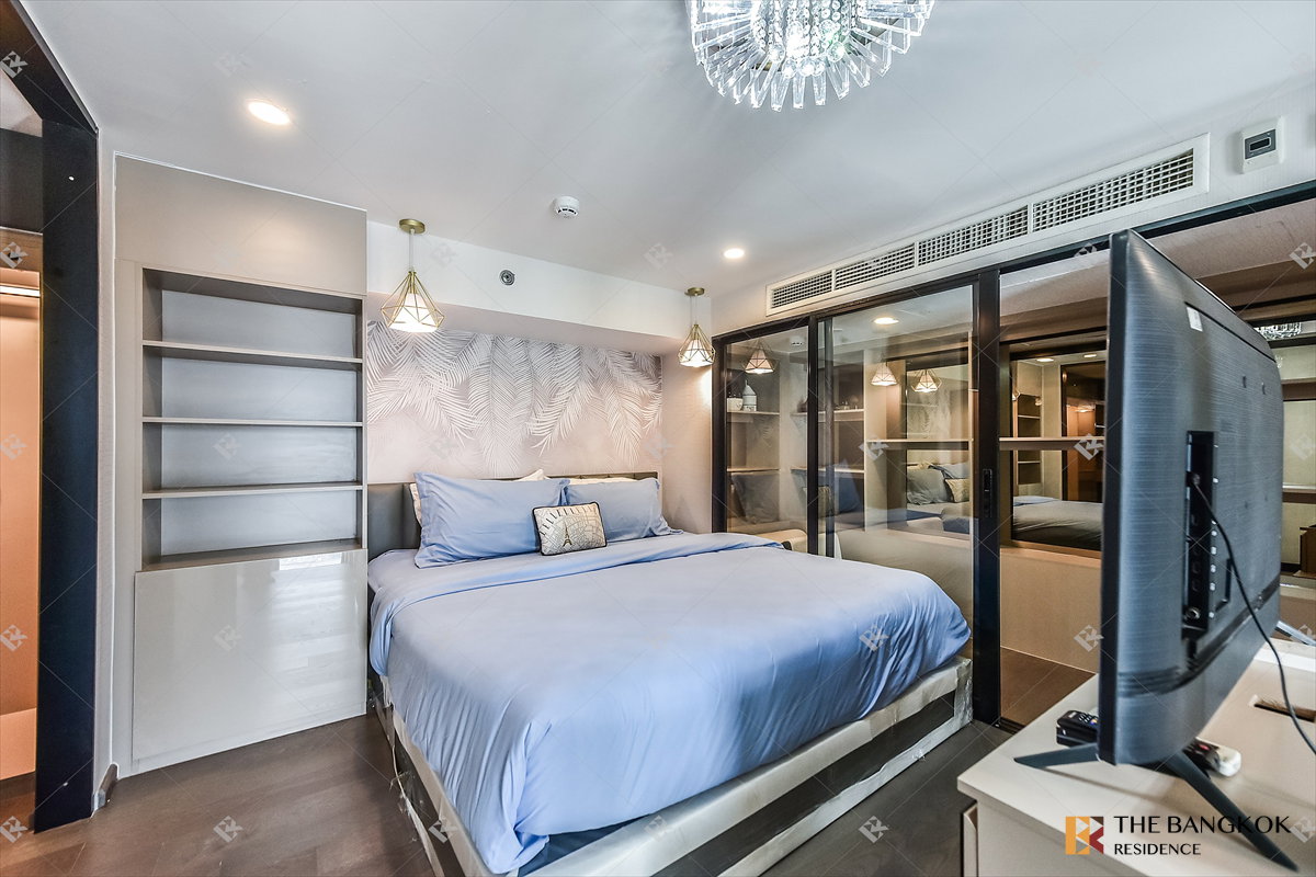 รูป เช่าคอนโด 🌌 Park Origin Ratchathewi, Duplex 2นอน 65ตรม 60k แต่งสวย ชั้นสูง 💜 ใกล้ BTS ราชเทวี    - รูปที่ 4/12