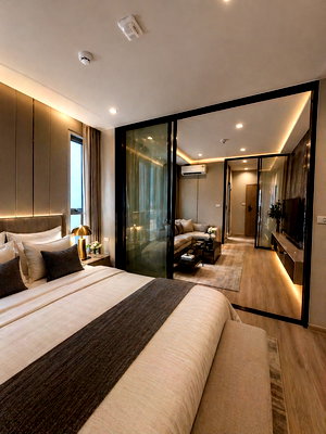Condos for sale BTS Thong Lo (Thong Lor) : Culture Thonglor 1 Bed Simplex, designed with separate room functions, project price
