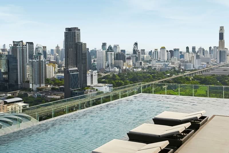 รูป ขายคอนโด Life Asoke Hype ชั้นสูง แต่งครบ วิวสวนมักกะสัน พร้อมอยู่ ใกล้ MRT พระราม9 - รูปที่ 11/13