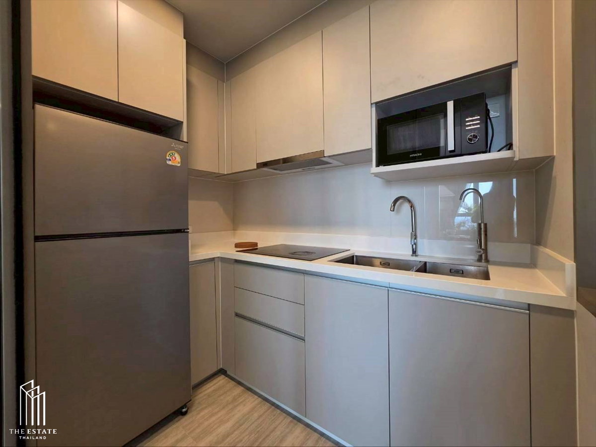 รูป For Rent Whizdom The Forestias (Petopia) สามารถเลี้ยงสัตว์เลี้ยงได้ ทั้งชั้นมี Layout นี้เพียงห้องเดียว ที่เป็นแบบ 2 ห้องนอน ตำแหน่งมุม ทิศเหนือ  - รูปที่ 17/21