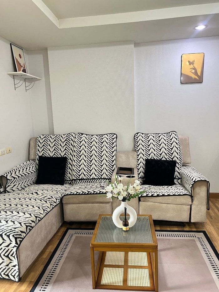 รูป 🌟  Happy Condo Ratchada 18 ( A28 ) Size 44 SQ.M Type 1 Bedroom 1 Bathroom On the 6th Floor  Rental.14,000 THB - รูปที่ 2/7