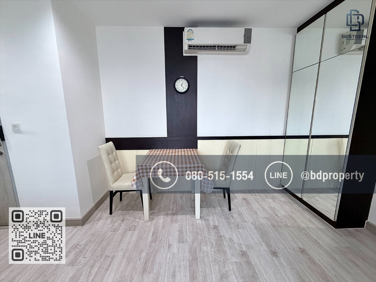 รูป Bestdeal ให้เช่า ขนาด 2 ห้องนอน 45 sqm.เฟอร์นิเจอร์และเครื่องใช้ไฟฟ้าครบพร้อมเข้าอยู่ 24,000 บาท/เดือน “IDEO MOBI RAMA 9” ใกล้MRTและเซ็นทรัลพระราม 9  - รูปที่ 12/17