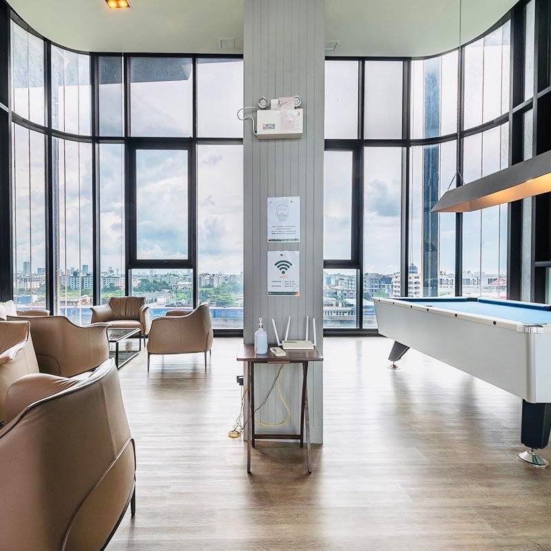 รูป ราคาดีมากกกก!! ปล่อยเช่าครั้งแรก คอนโดใกล้BTS แบริ่ง | Niche Mono Sukhumvit-Bearing | 1 ห้องนอน ชั้นสูงวิวแม่น้ำเจ้าพระยา , แต่งครบพร้อมอยู่ - รูปที่ 18/18