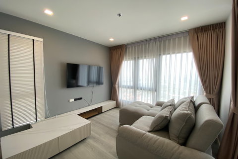 รูปภาพ For Rent ! city view ! The Key Rama 3, 2 bed, 2 bath, corner room, high floor 30++, Good Location !!🔥Code C20230211652 furnished, ready to move in📣