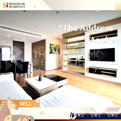 ขายคอนโด : ❤️‍🔥 ขายด่วน! The Address Asoke ใกล้ Mrt เพชรบุรี ห้องกว้างมาก 124 ตร.ม. 🛌