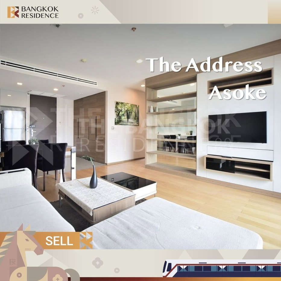 รูป ❤️‍🔥 ขายด่วน! The Address Asoke ใกล้ Mrt เพชรบุรี ห้องกว้างมาก 124 ตร.ม. 🛌 - รูปที่ 1/13