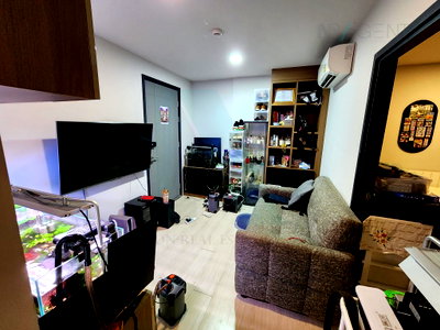 ขายคอนโด : ขายคอนโด เดอะ ทรี ดินแดง-ราชปรารภ อาคาร 1 ชั้น 2 1 ห้องนอน ขนาด 34.00 ตรม ใกล้ ตลาดศรีวนิช