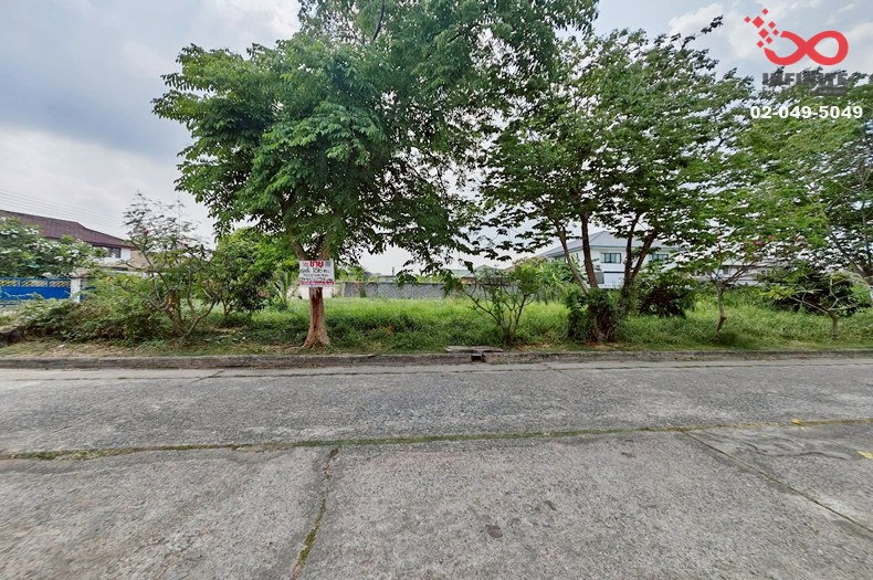 รูป ขายที่ดิน 186ตร.วา หมู่บ้านเกษตรนิเวศน์ แจ้งวัฒนะ 14 แปลงมุม ใกล้รถไฟฟ้า,ทางด่วน  - รูปที่ 3/7