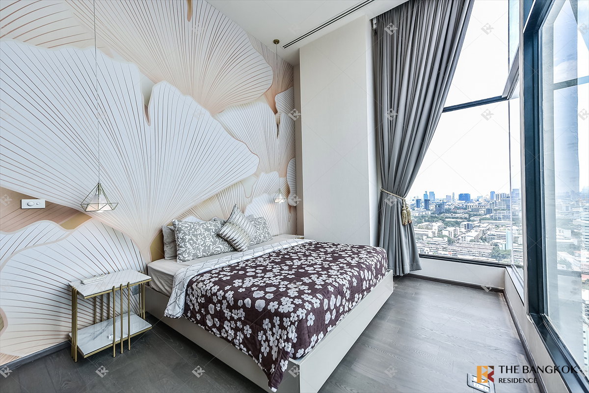 รูป เช่าคอนโด 🌌 Park Origin Ratchathewi, Duplex 2นอน 65ตรม 60k แต่งสวย ชั้นสูง 💜 ใกล้ BTS ราชเทวี    - รูปที่ 6/12