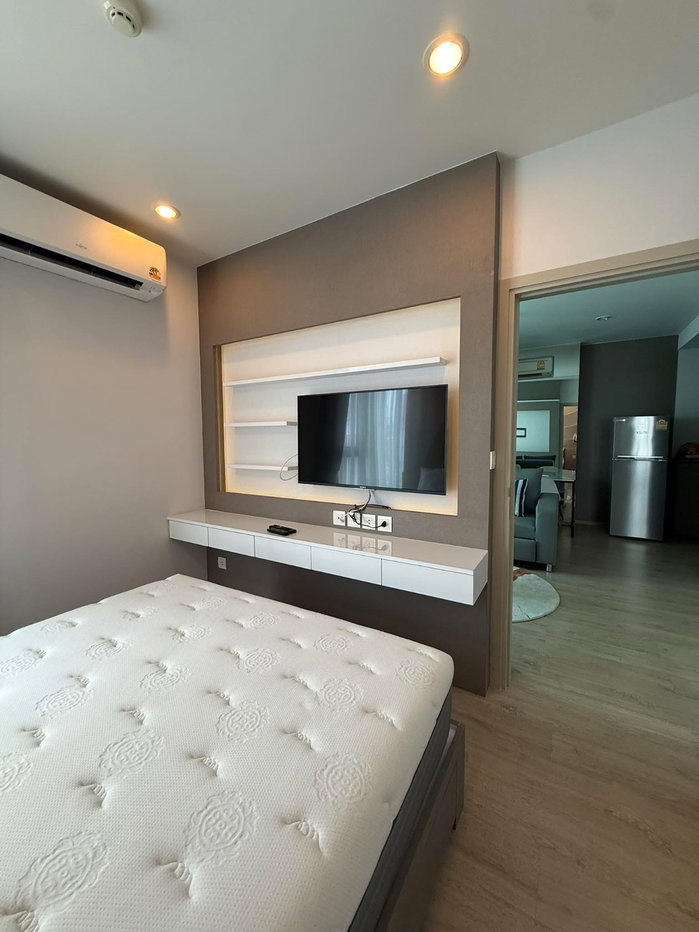 รูป IDEO Q CHULA  🏙️2 ห้องนอน 1 ห้องน้ำ  🚪ห้องหัวมุม 47 ตรม. ชั้น4 ชั้นเดียวกับชั้นจอดรถสามารถจอดรถ 🛏️1ห้อง "Build-in เป็น walk in closet  - รูปที่ 3/9