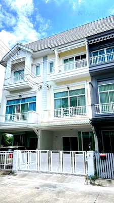 Townhouses for sale Phatthanakan Road : 📌 For Sell Town house THE METRO RAMA 9 3-story 3 bedroom 3 bathroom