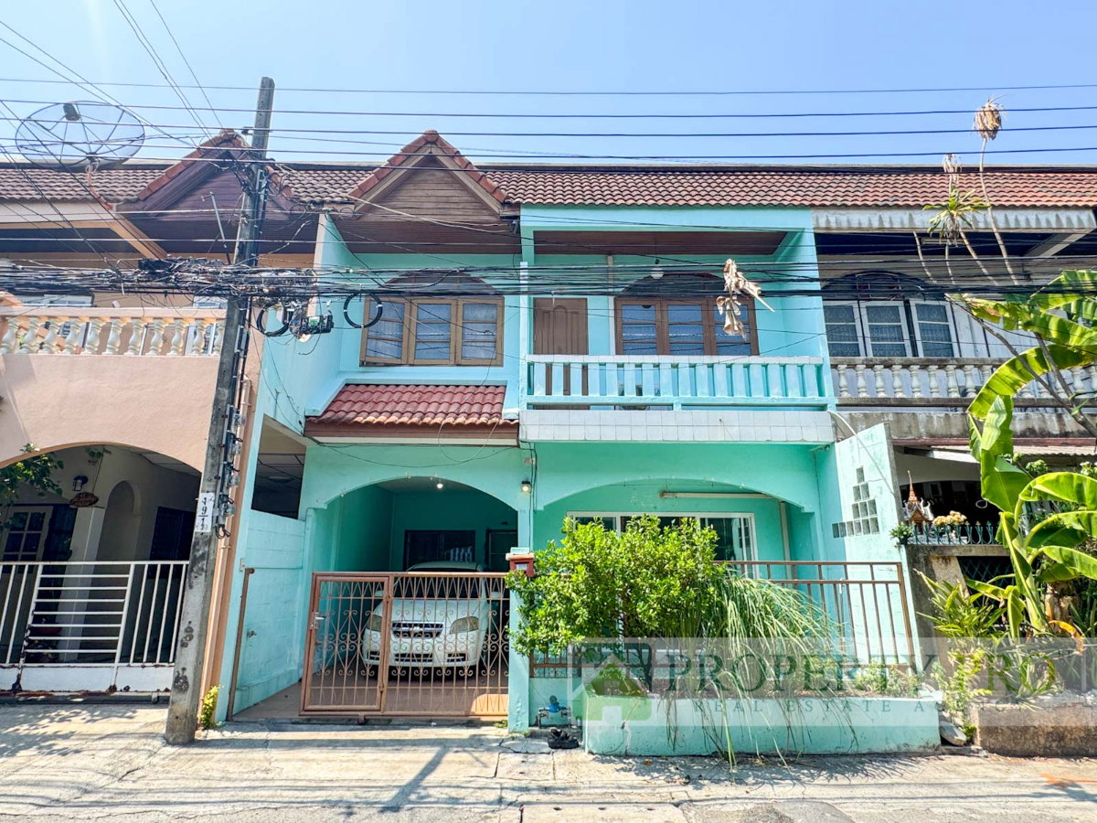 รูป ให้เช่า ทาวน์เฮาส์ 2 ชั้น ซอยรามคำแหง 72 แบบ 3 นอน 2 น้ำ ขนาด 27 ตรว ต่อเติมหลังบ้าน ใกล้ แยกลำสาลี ศรีบูรพา เสรีไทย ศรีนครินทร์ MRT  : KT26R-012 - รูปที่ 1/15