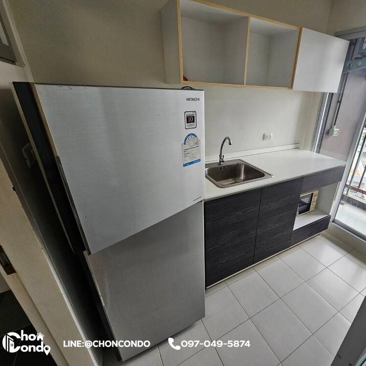 รูป DCondo ดีคอนโด ชั้น8 ตึกC  ------------ วิวโล่ง ------------Tel 097-049-5874 (Line: @choncondo มี@ด้วย) - รูปที่ 3/15