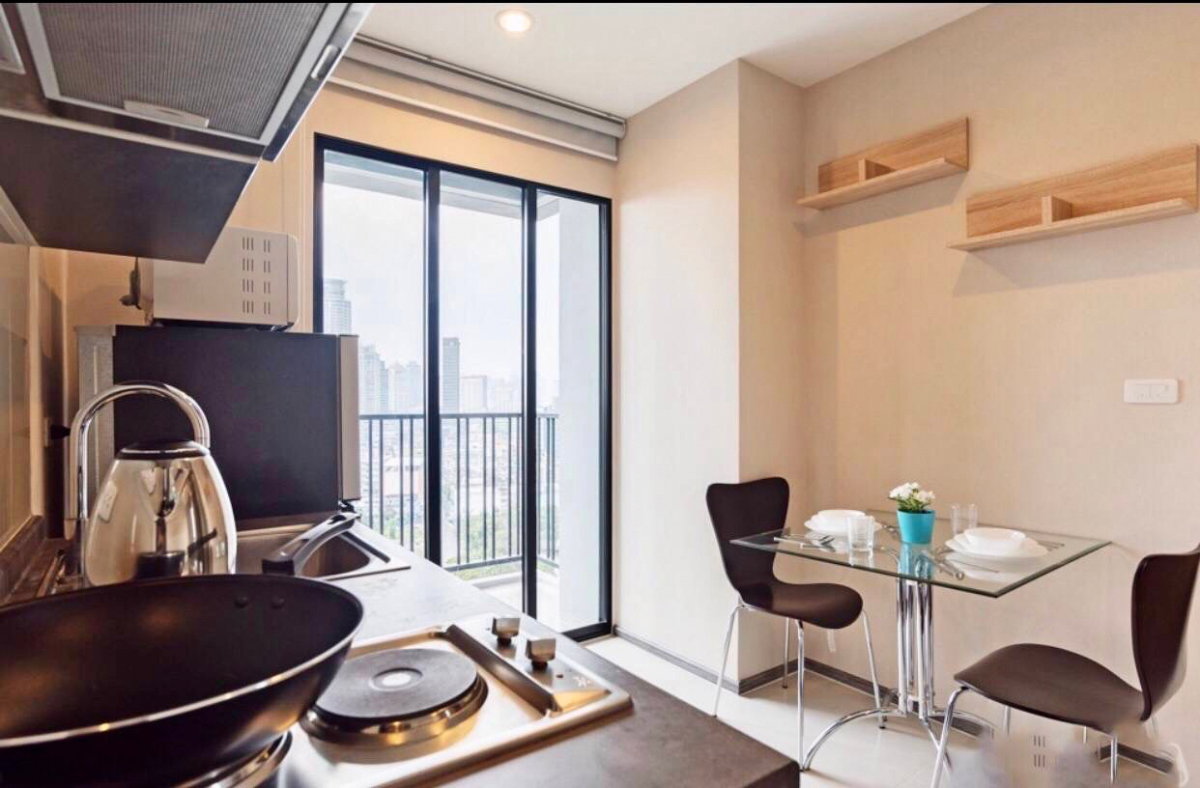 รูป 🆙👉 ให้เช่า คอนโด The Base Park West 🔥🔥 ราคาดีมาก ห้องสวย เฟอร์ครบ 🚆ใกล้ BTS อ่อนนุช ✅30sq.m. ✨LINE : tng.first - รูปที่ 6/9