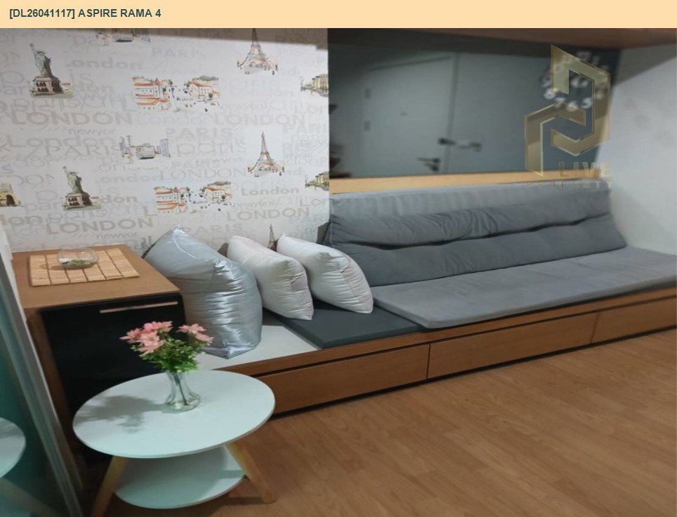 รูป DL26041117 ให้เช่าคอนโด แอสปาย พระราม 4 (Aspire Rama 4) ใกล้ BTS เอกมัย พร้อมเข้าอยู่ โทรด่วน 0800343450 LineID @655ebbvc - รูปที่ 2/8
