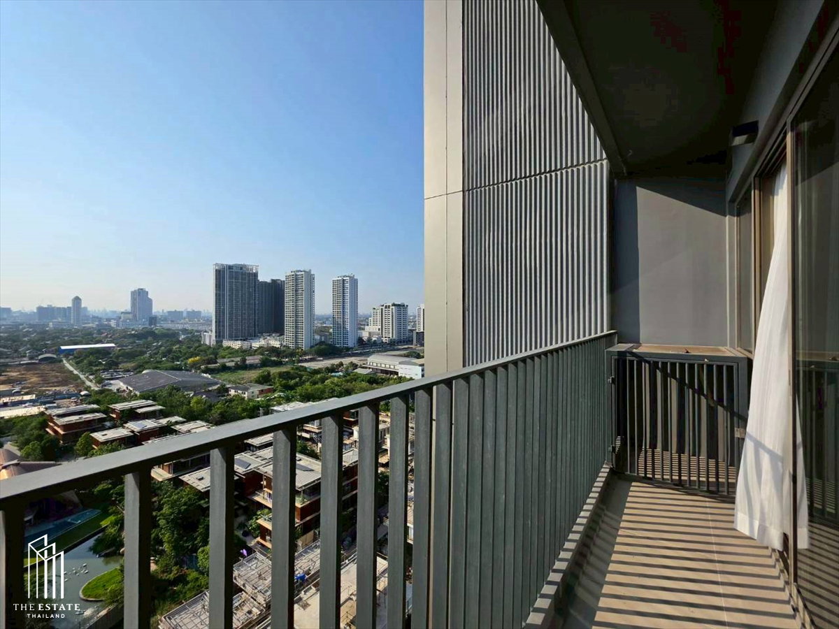 รูป For Rent Whizdom The Forestias (Petopia) สามารถเลี้ยงสัตว์เลี้ยงได้ ทั้งชั้นมี Layout นี้เพียงห้องเดียว ที่เป็นแบบ 2 ห้องนอน ตำแหน่งมุม ทิศเหนือ  - รูปที่ 13/21