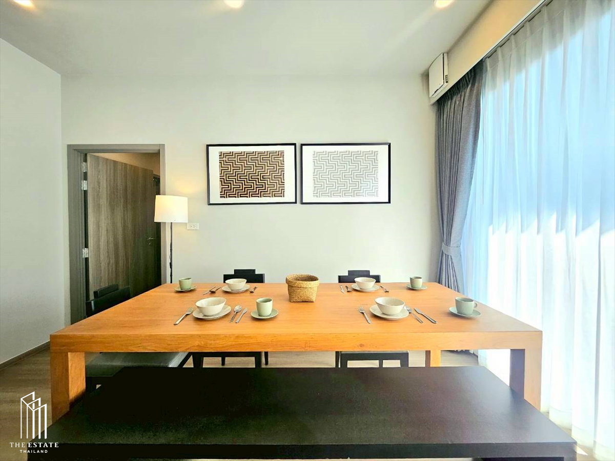 รูป For rent Whizdom The Forestias (Destinia) วิวโล่งเห็นสวนป่า 30 ไร่ ตกแต่งครบพร้อมอยู่ @45,000 Baht - รูปที่ 2/14