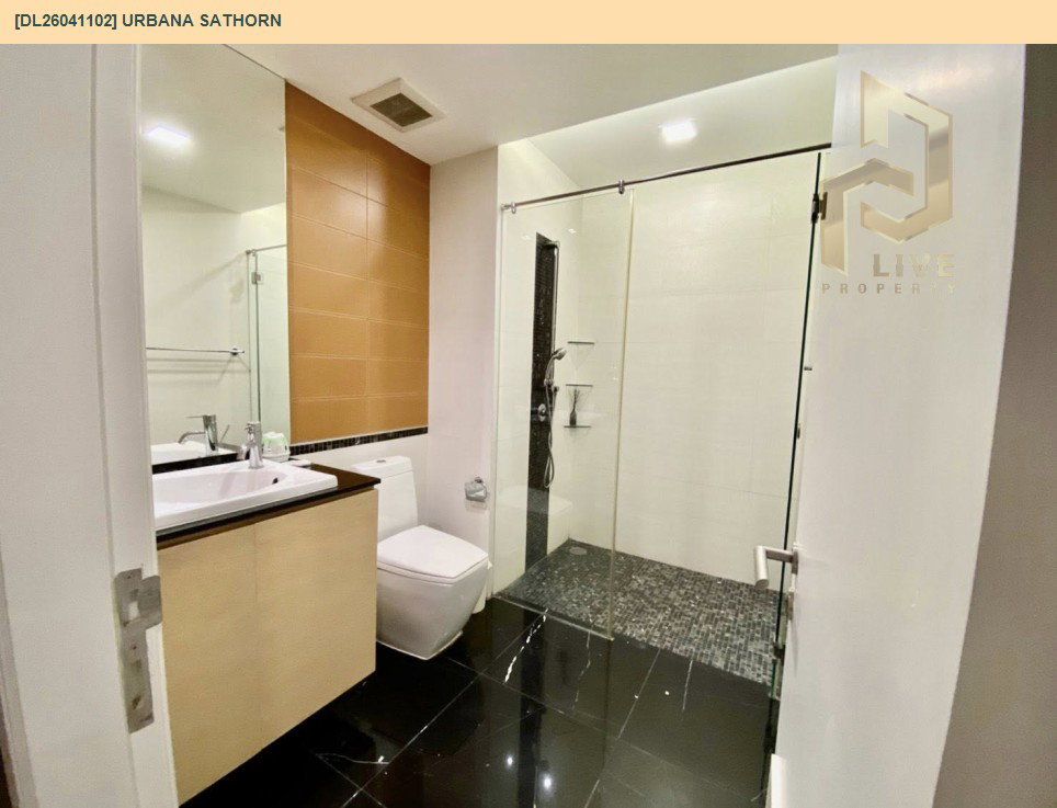 รูป DL26041102 ให้เช่าคอนโด เออร์บาน่า สาทร (Urbana Sathorn) ใกล้ BTS ช่องนนทรี พร้อมเข้าอยู่ โทรด่วน 0800343450 LineID @655ebbvc - รูปที่ 20/21