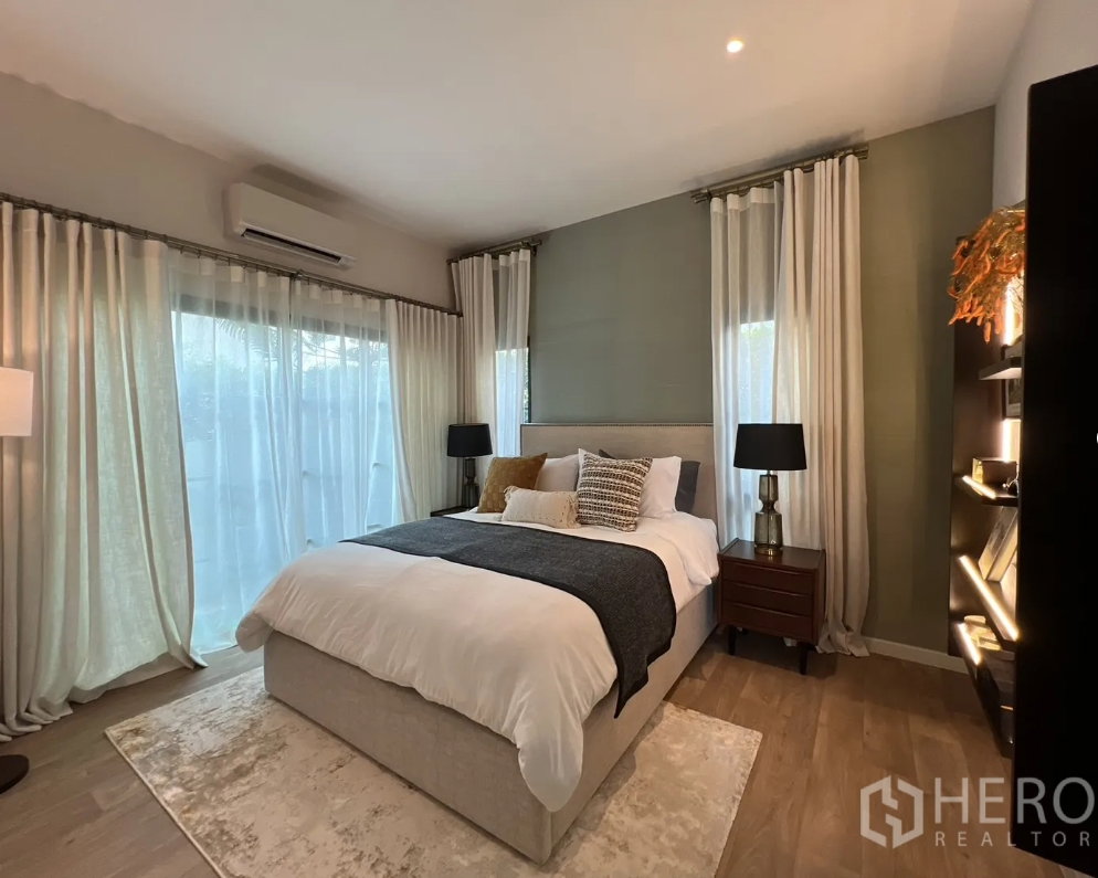 รูป ให้เช่าบ้านเดี่ยว 4 ห้องนอน โครงการเศรษฐสิริ บางนา กม.10 ตำบลบางพลีใหญ่ อำเภอบางพลี จังหวัดสมุทรปราการ HRE00485 - รูปที่ 15/46