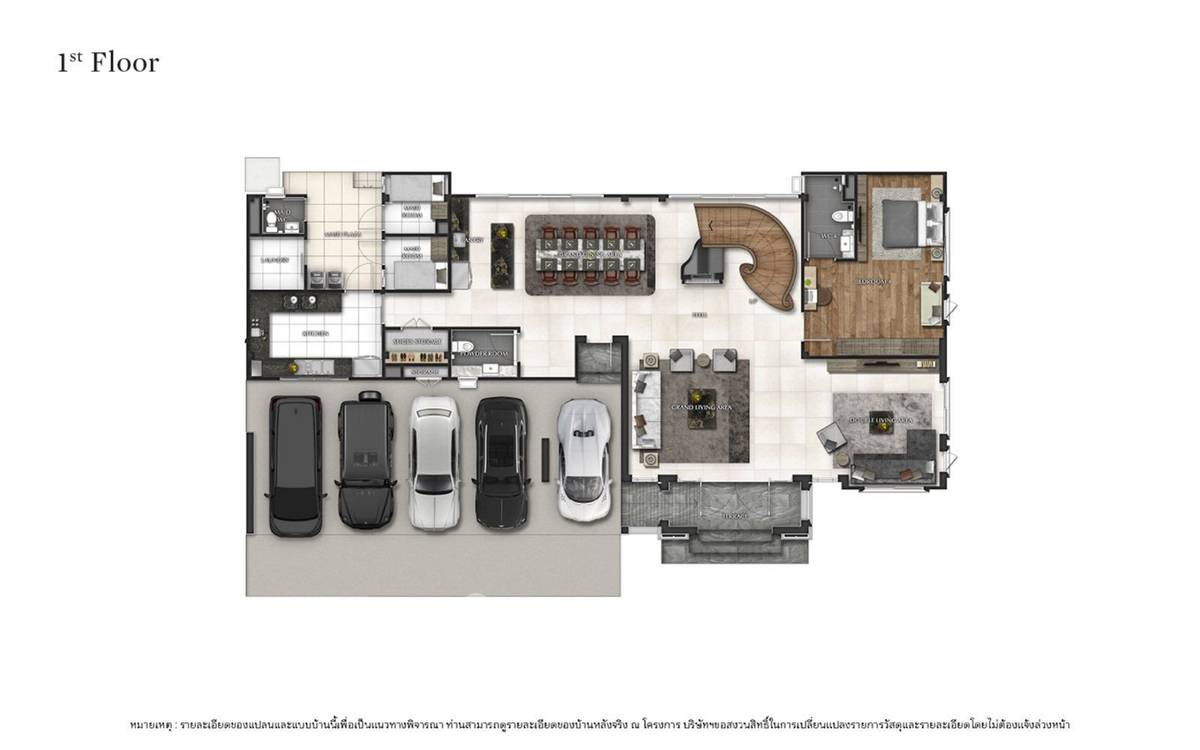 รูป บ้าน 5-ห้องนอน ที่ แกรนด์ บางกอก บูเลอวาร์ด กรุงเทพกรีฑา ใน คลองสามประเวศ (ID 2803166) - รูปที่ 3/5