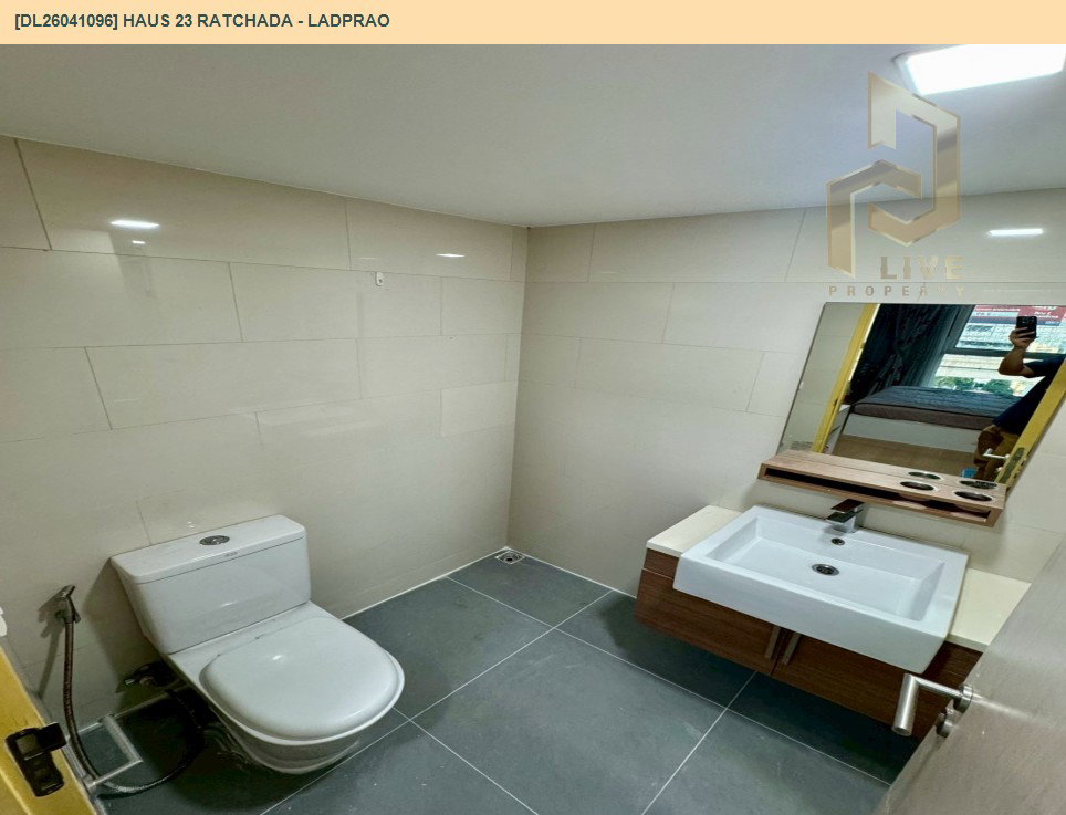 รูป DL26041096 ให้เช่าคอนโด เฮ้าส์ 23 รัชดา - ลาดพร้าว (Haus 23 Ratchada - Ladprao) ใกล้ MRT ลาดพร้าว พร้อมเข้าอยู่ โทรด่วน 0614453194 LineID @162cjixi - รูปที่ 10/10