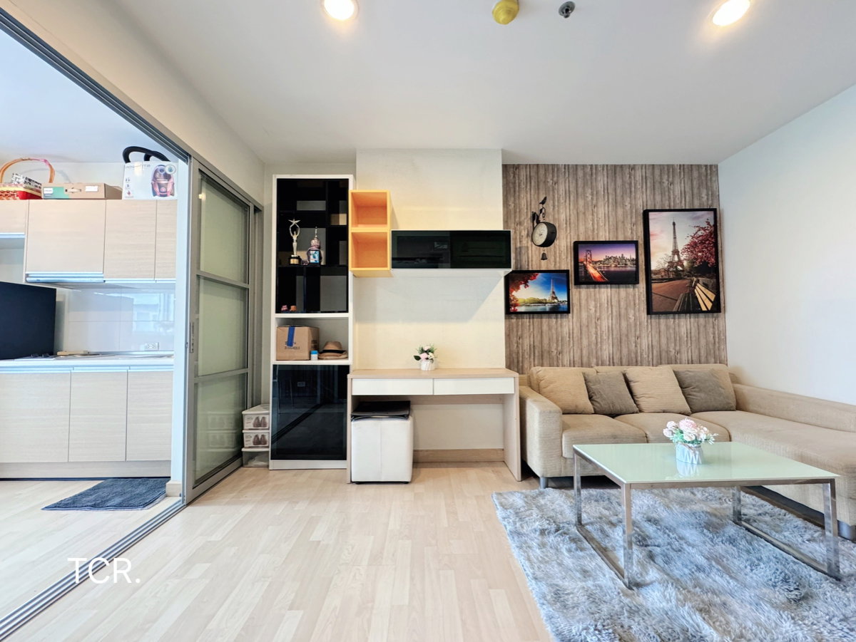picture For Rent❗️"𝐑𝐇𝐘𝐓𝐇𝐌 𝐑𝐚𝐭𝐜𝐡𝐚𝐝𝐚"  Size 45.5 Sq.m. Near MRT-Ratchadapisek  - 5/16