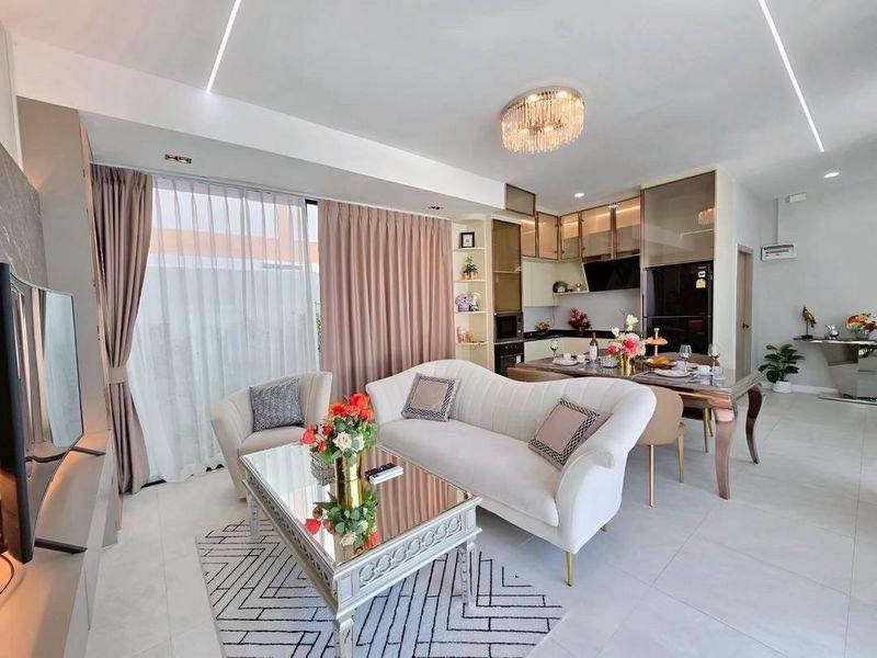 รูป KT0408🚵Pool Villa ใกล้สวนสุขภาพหนองปรือ 3ห้องนอน 70ตรว🏊พร้อมสระว่ายน้ำ🌷สวน🪑เฟอร์นิเจอร์🌠ลานดาดฟ้า - รูปที่ 4/18