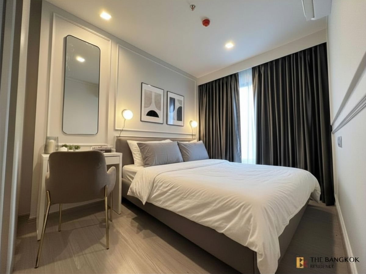รูป เช่าคอนโด 🌃 Life Asoke Hype 1นอน 32.63ตรม 21K ห้องสวย เฟอร์ครบ 🛋️ ใกล้ MRT พระราม 9   - รูปที่ 4/6