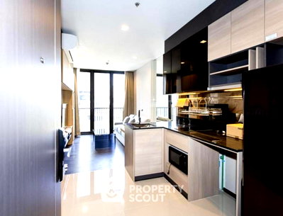 Condos for rent : 12th-Floor 1-BR 35 Sqm Condo At The Line Asoke-Ratchada • 300m To MRT Phra Ram 9 (ID 2075657)
