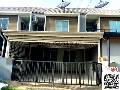 Houses for rent Mega Bangna : Townhome for rent, The Color Bangna KM.10 Phase 5, next to IKEA Mega Bangna.