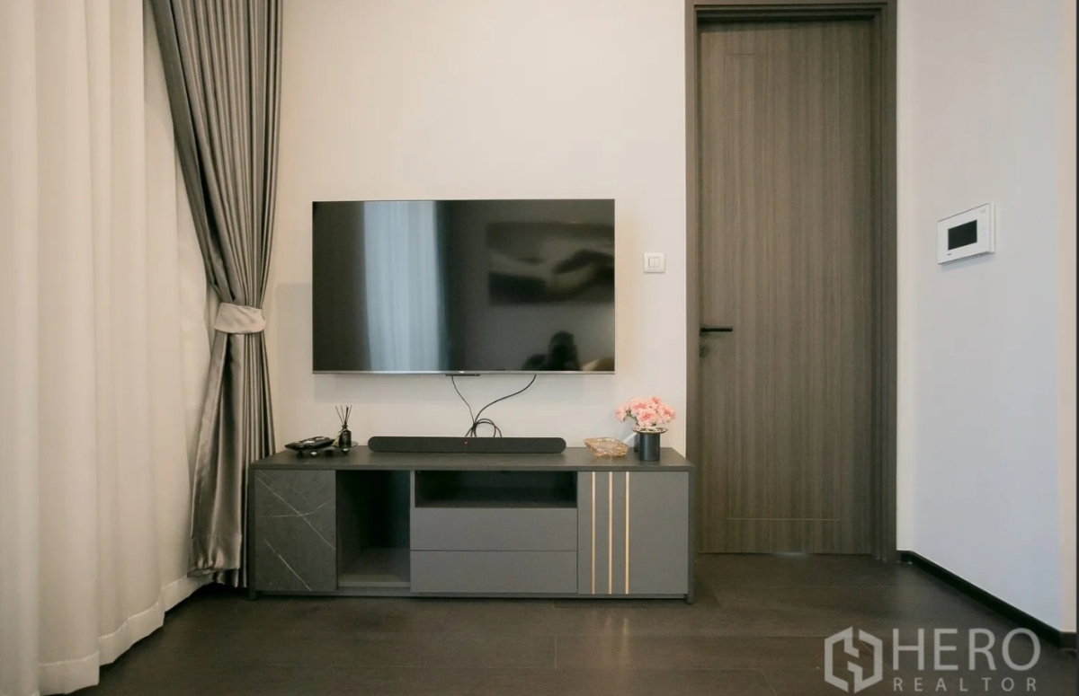 รูป For rent 1 Bedroom in LAVIQ Sukhumvit 57 BTS Thonglor Bangkok HRE00620 - รูปที่ 3/5