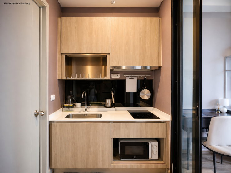 รูป คอนโด 1 ห้องนอน ขาย KnightsBridge Prime On Nut เฟอร์ครบ ใกล้ BTS อ่อนนุช - U5795681 - รูปที่ 2/8