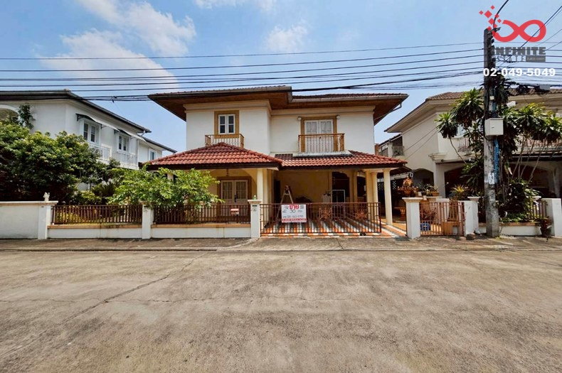 ขายบ้านเดี่ยว : ขายบ้านเดี่ยว 50 ตร.ว. 2 ชั้น ม.ชวนชื่น ลาดพร้าว ถนนประดิษฐ์มนูธรรม - สุคนธสวัสดิ์