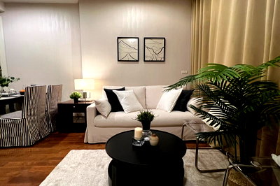 Condos for sale BTS Phloen Chit : 🔥 Sale with tenant !! Prime area !! The Address Chidlom, 1 bedroom, 1 bathroom, There is a bathtub !! Code C20250500015 furnished, Special Deal!!📣📣