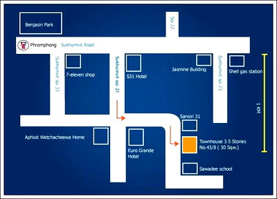 Home office for sale DONKI Mall Thonglor   : Home office for Sale in Sukhumvit 31