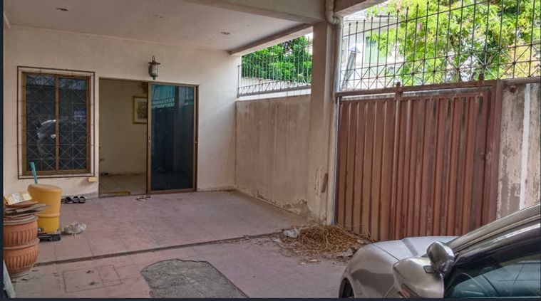 2-bed townhouse for rent, 160 sqm, 19 sq wah, Huai Khwang