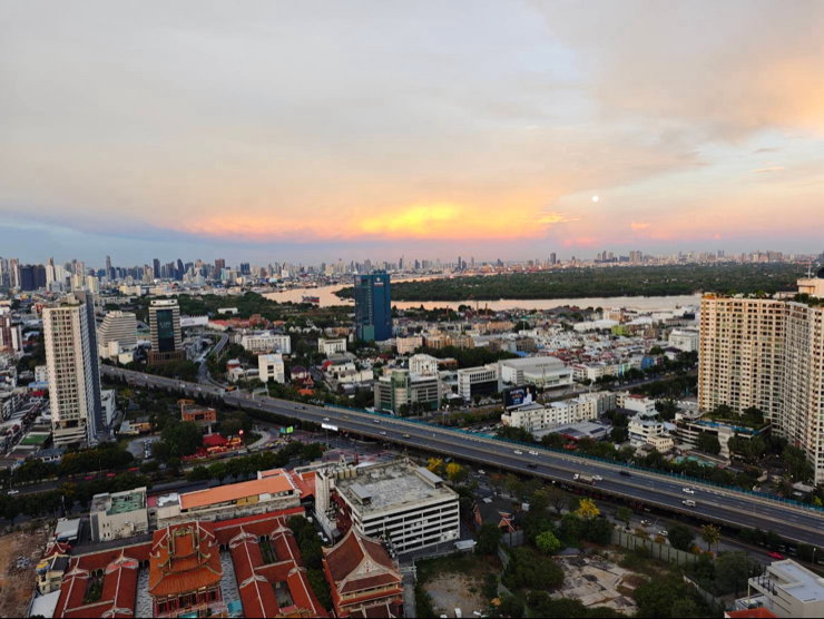 รูป ให้เช่าคอนโด ลุมพินี เพลส วอเตอร์ คลิฟ รัชดาภิเษก–พระราม 3 | ห้องใหญ่ วิวแม่น้ำเจ้าพระยา ชั้นสูง รีโนเวทใหม่  - รูปที่ 20/21