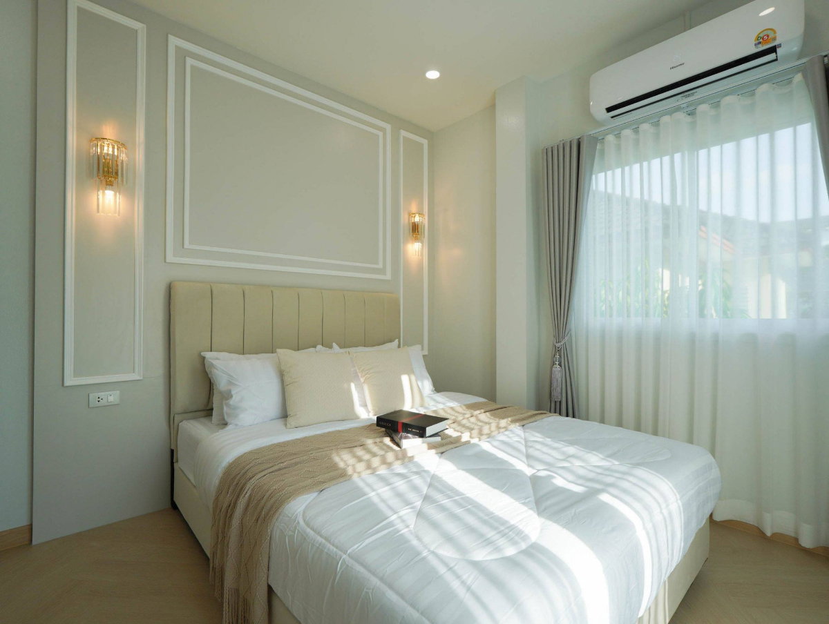 รูป ขายบ้านเดี่ยวสองชั้น พัทยา ตกแต่งพร้อมเข้าอยู่ ใกล้ทะเลหาดจอมเทียน - รูปที่ 9/28