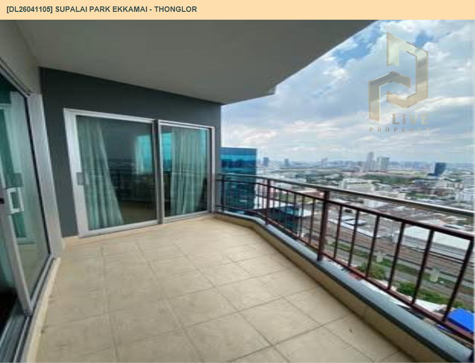 รูป DL26041105 ให้เช่าคอนโด ศุภาลัย ปาร์ค เอกมัย - ทองหล่อ (Supalai Park Ekkamai - Thonglor) ใกล้ ARL รามคำแหง พร้อมเข้าอยู่ โทรด่วน 0653619502 LineID @897iyzll - รูปที่ 9/13